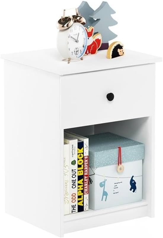 Tidur Nightstand, 2-Pack, White