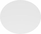 TIDUR Set of 2 2-Tier Oval Night Stand, White