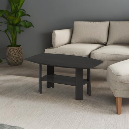 Simple Design Coffee Table, Espresso