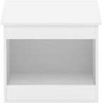 Peli Top Opening Litter Box Enclosure, Solid White