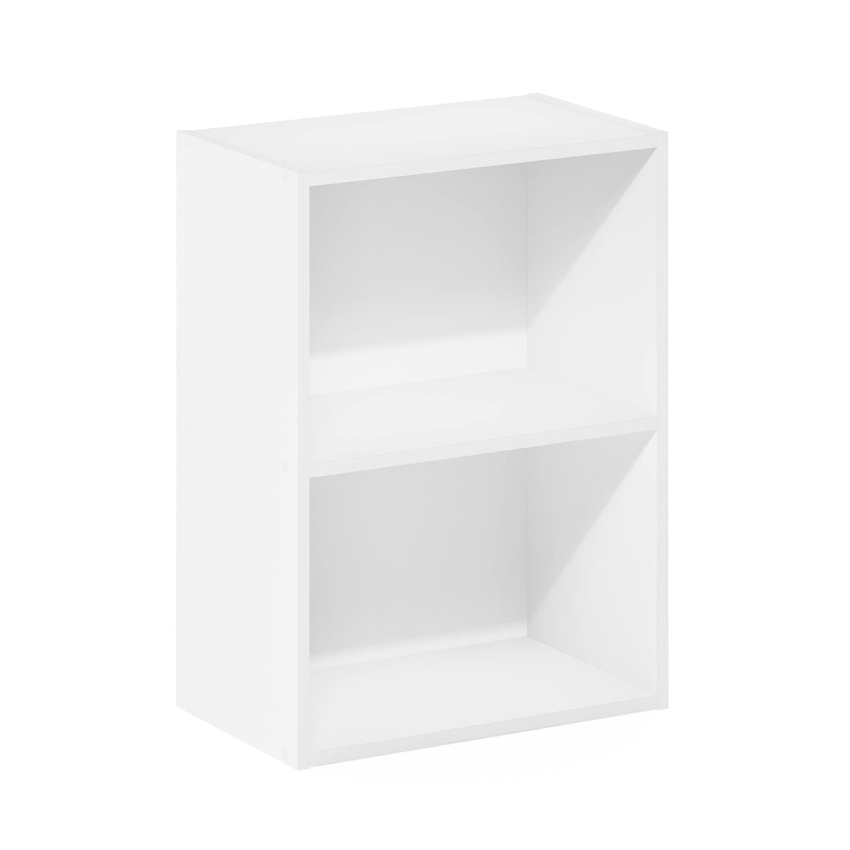 4-Tier Book Shelf, Open Shelves Bookshelf, Light Blue/White