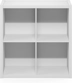 Cubic 4-Cube Closet Organizers and Storage, Closet Organizer, White