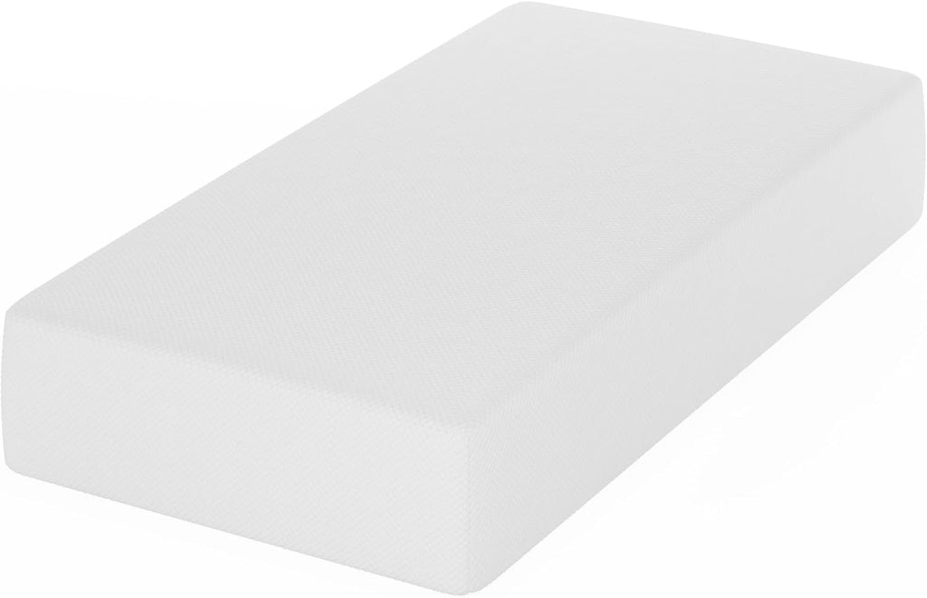 Tidur Cooling Gel Memory Foam Mattress, 12 Inch, Twin, White