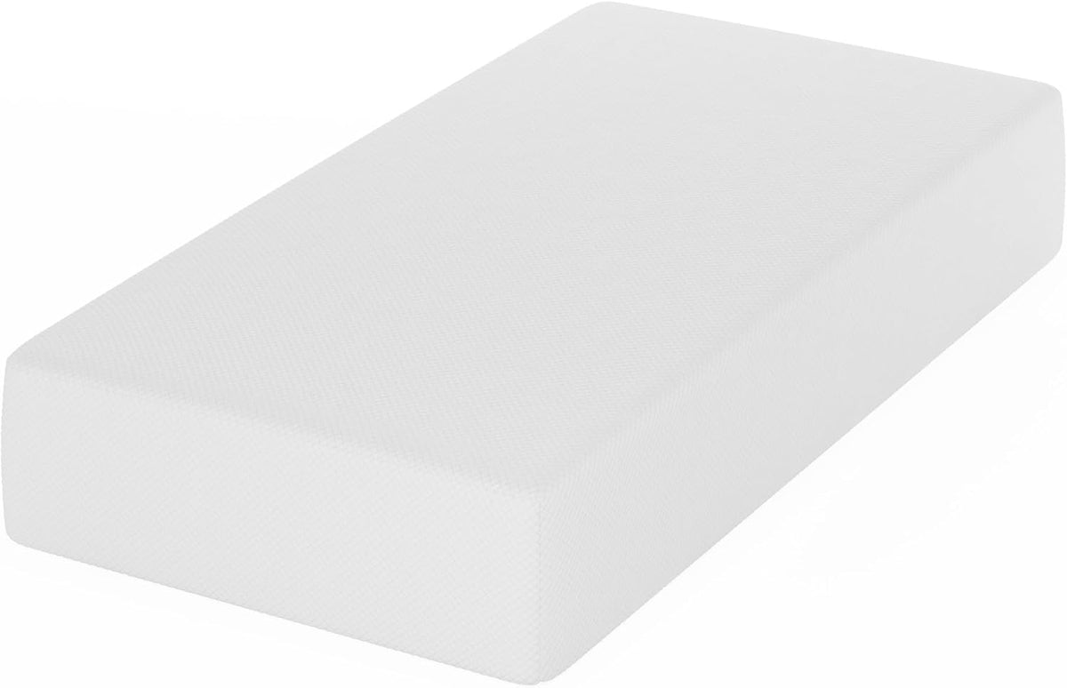 Tidur Cooling Gel Memory Foam Mattress, 12 Inch, Twin, White
