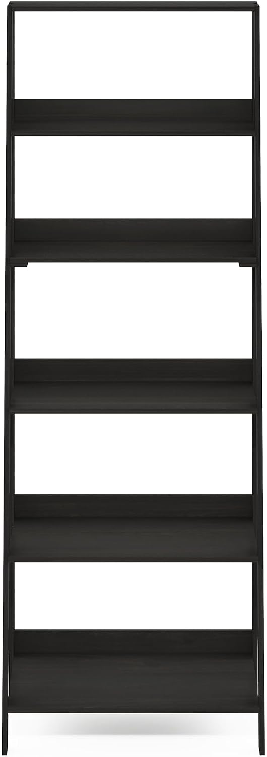 Ladder Shelf, 6-Tier Ladder Book Shelf, Bookcase, Espresso