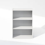 Reed Closet Organizers and Storage, 3-Tier Reversible Closet Shelves, Closet Organization Shelf, 9.7 x 23.7 x 31.5, for Bedroom, Closet, Plain White