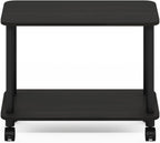 Turn-N-Tube Toolless 2-Tier Book Cart, Espresso