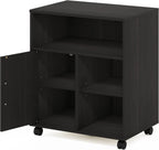 ECON 3-Tier Under Desk Printer Stand with Wheels, Espresso
