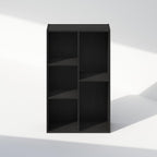Reed Closet Organizers and Storage, 5-Cube Reversible Closet Shelves, Closet Organization Shelf, 9.4 x 19.5 x 31.5, for Bedroom, Closet, Blackwood