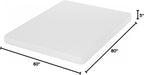 Tidur Cooling Gel Memory Foam Mattress, 5 Inch, Queen, White