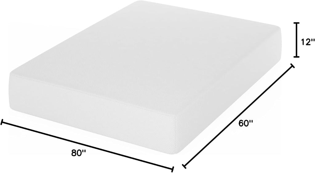 Tidur Cooling Gel Memory Foam Mattress, 12 Inch, Queen
