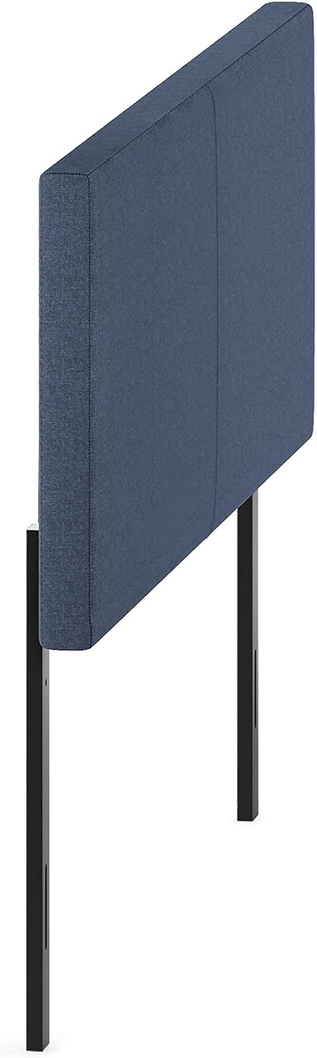 Roanne Upholstered Headboard, Denim, Queen