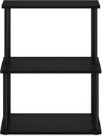 Turn-N-Tube 3-Tier Toolless Kitchen Storage Shelf, Americano/Black