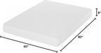 Tidur Cooling Gel Memory Foam Mattress, 8 Inch, Queen, White