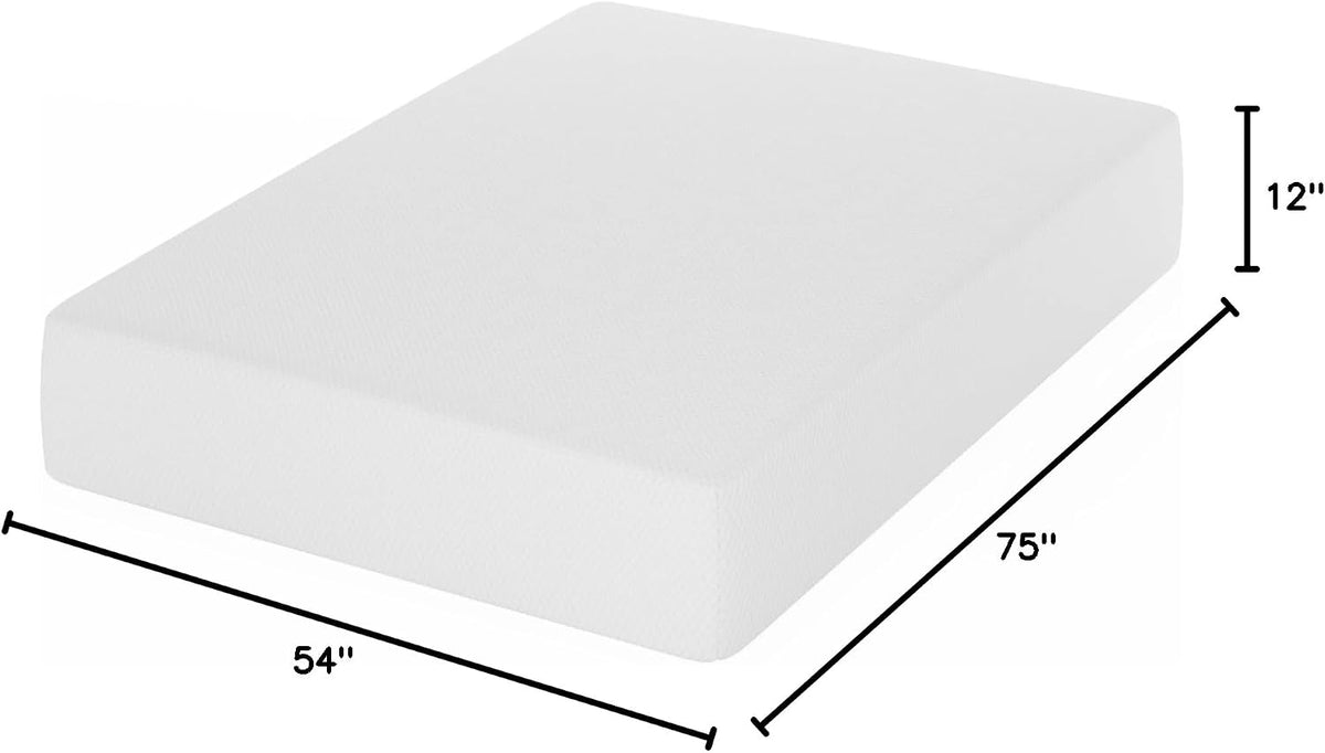 Tidur Cooling Gel Memory Foam Mattress, 12 Inch, Full