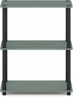 Turn-N-Tube Toolless Assembly 3-Tier Closet Shelf, Sage Green