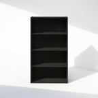 Simple Book Shelf, 4-Tier Bookshelf, Bookcase with Open Shelf, 9.4 x 23.6 x 41.7, for Living Room, Bedroom, Home Office, Espresso