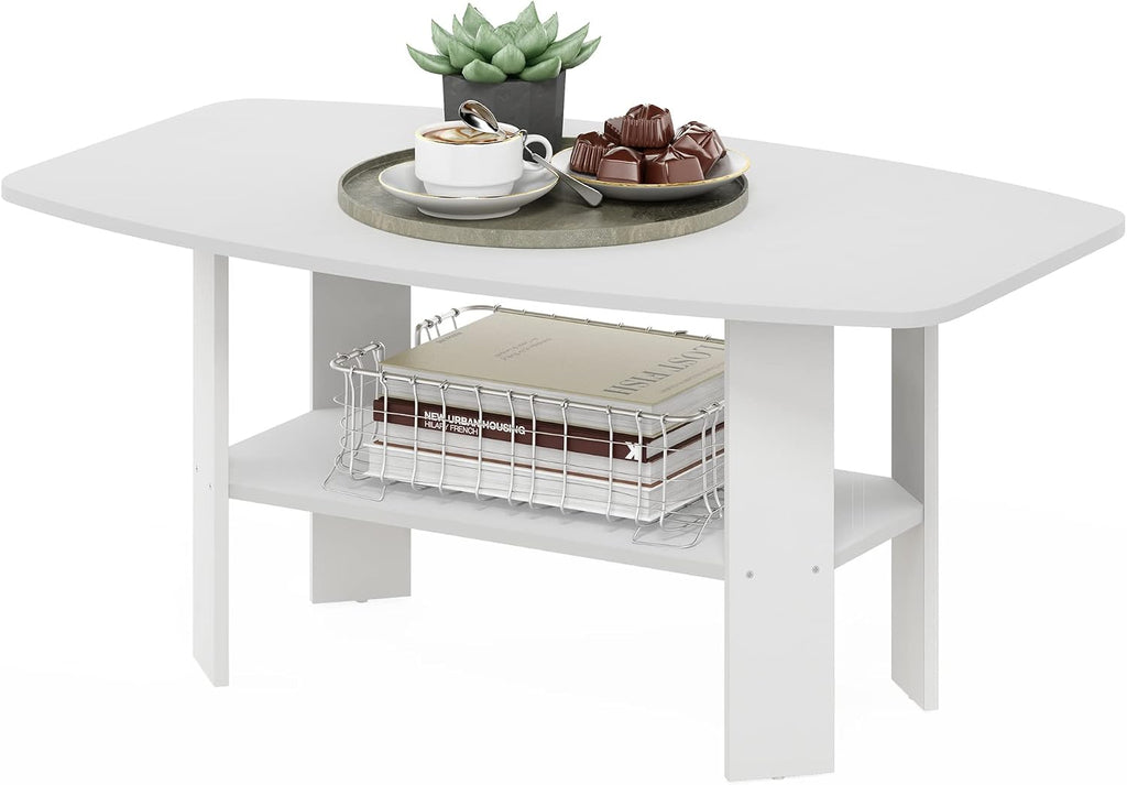 Simple Design, Coffee Table, White