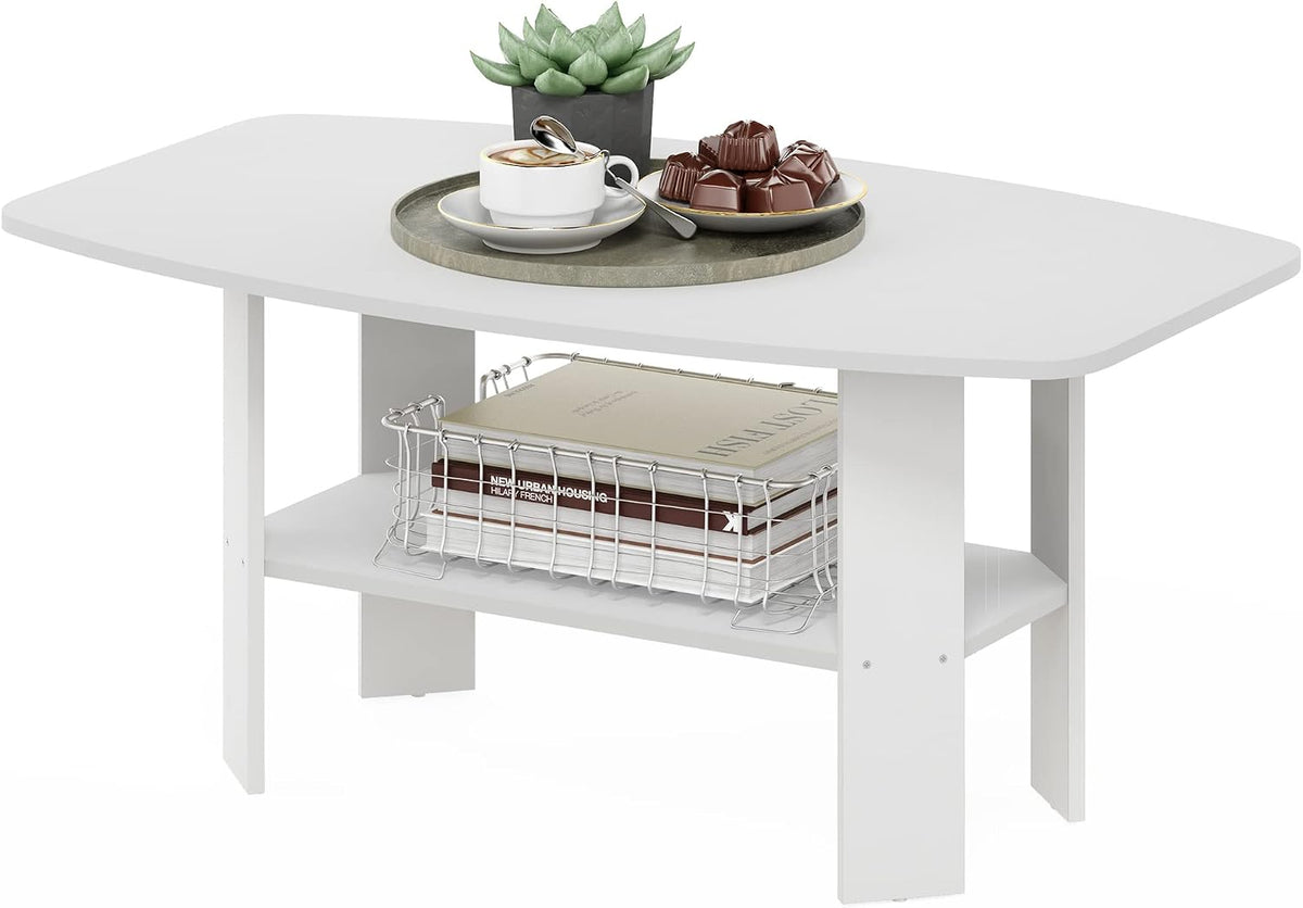 Simple Design, Coffee Table, White