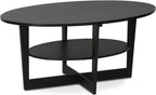 Oval Coffee Table, Walnut