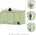 Peli Litter Box Enclosure, Solid White