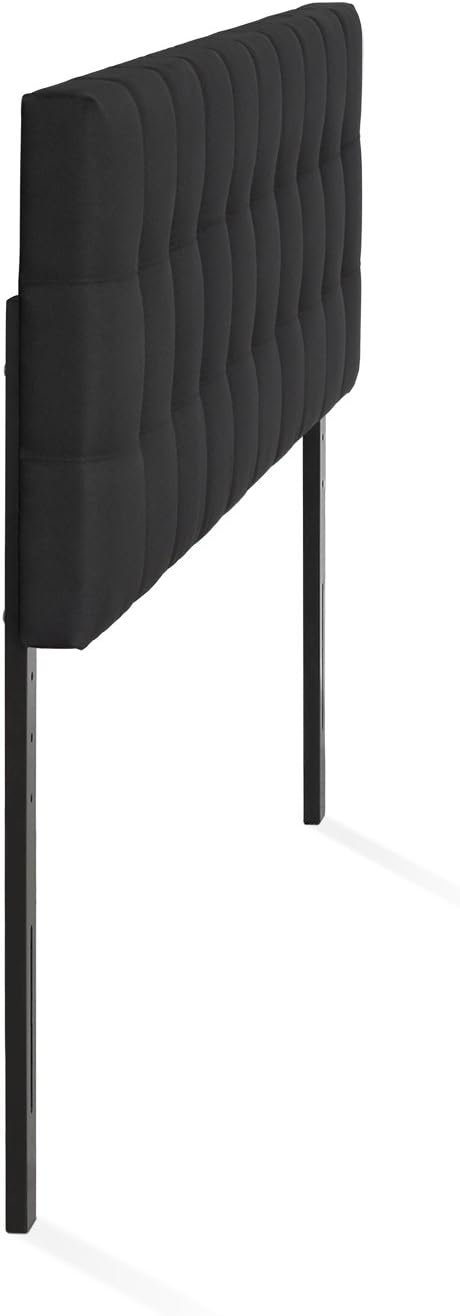 Fb17038K-Bk Headboard, King, Black
