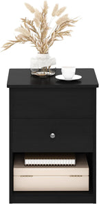 Jensen Lift Top Nightstand, Americano