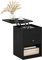 Jensen Lift Top Nightstand, Americano