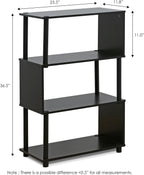4-Tier Flexi Rack, Espresso