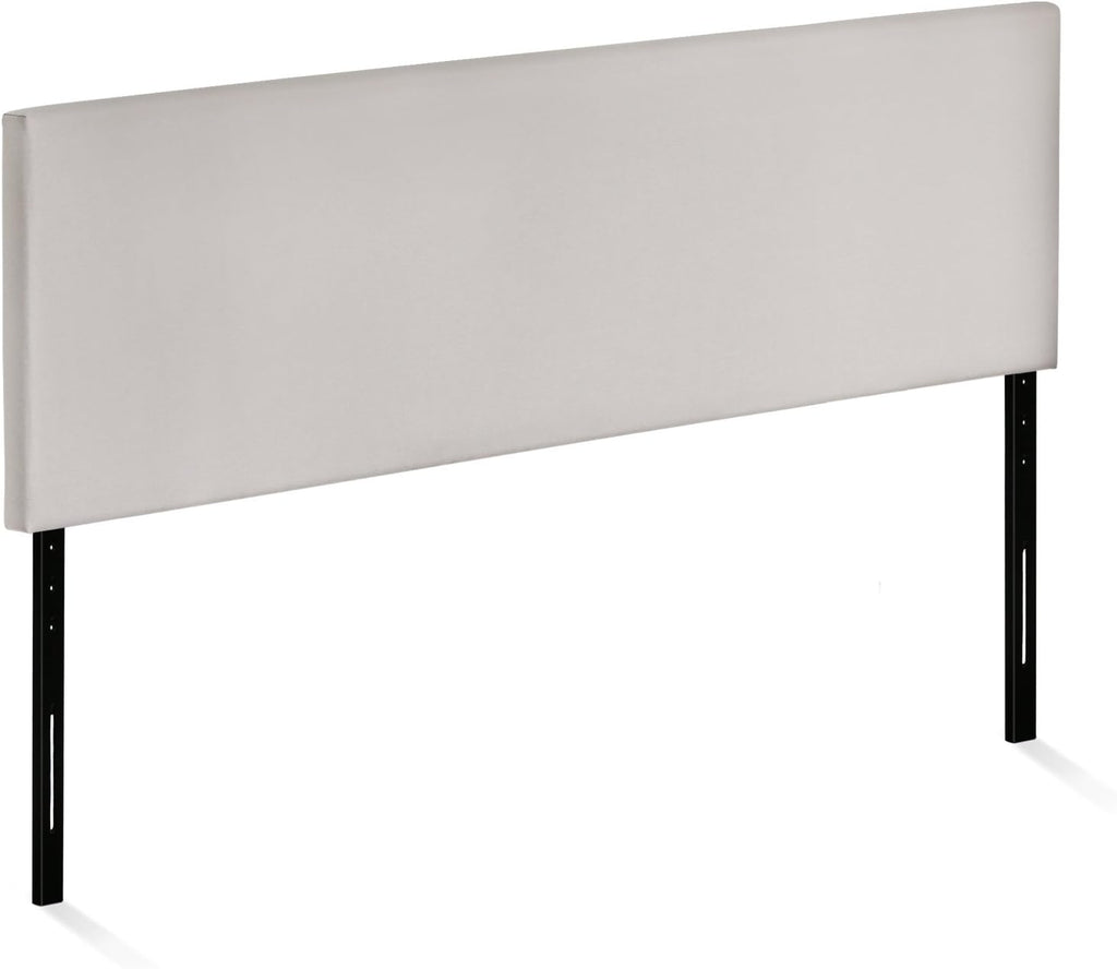 Roanne Plain Headboard, King, Fog