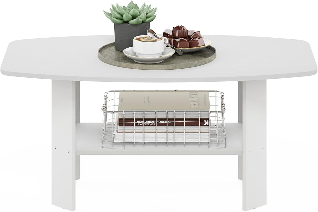 Simple Design, Coffee Table, White