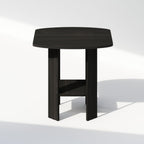 TIDUR 2-Tier Open Shelf Design Night Stand, Espresso