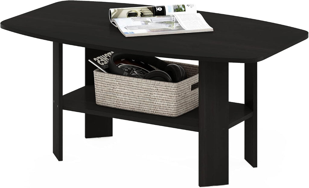Simple Design Coffee Table, Espresso
