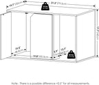Peli Litter Box Enclosure, French Oak Grey