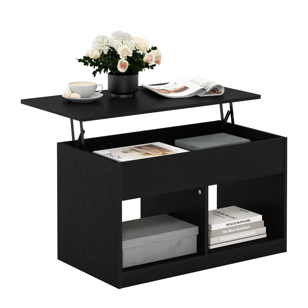 Jensen Lift Top Coffee Table, Solid White
