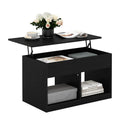 Jensen Lift Top Coffee Table, Solid White