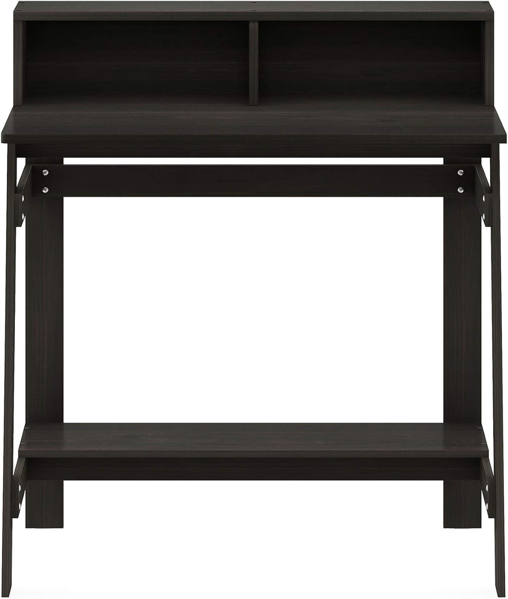 Simplistic a Frame Computer Desk, Espresso