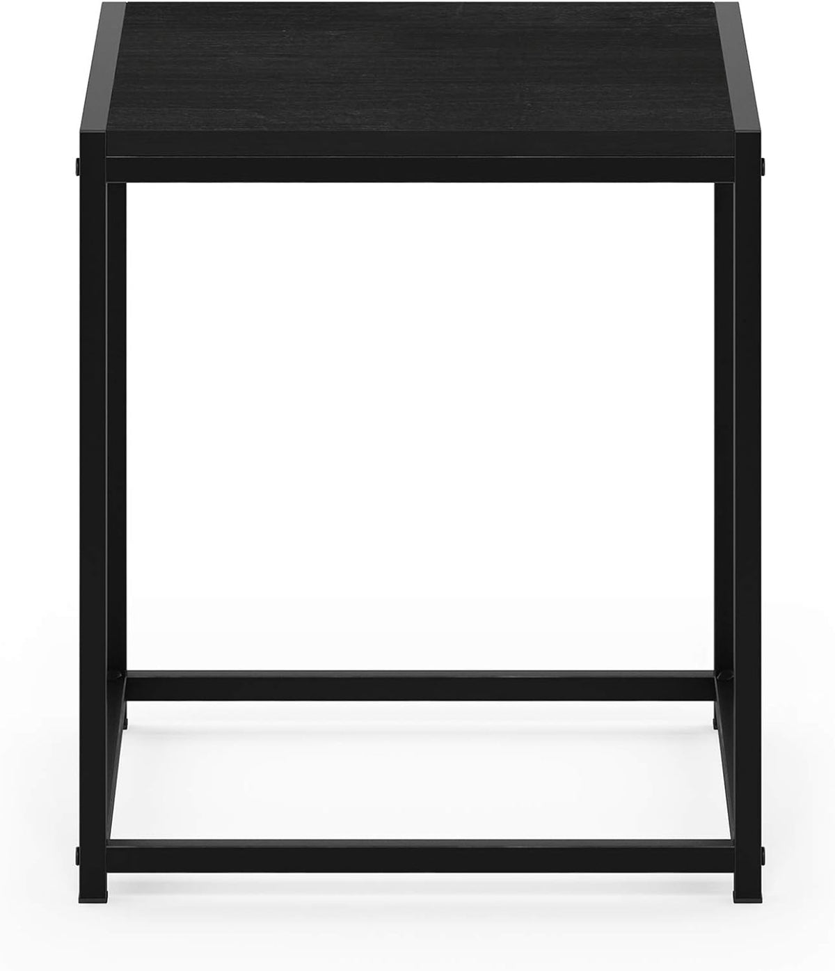 CAMNUS Night Stand, Metal Frame Nightstand, Toolless Side Table, End Table, Bedside Table, for Living Room, Bedroom, Americano