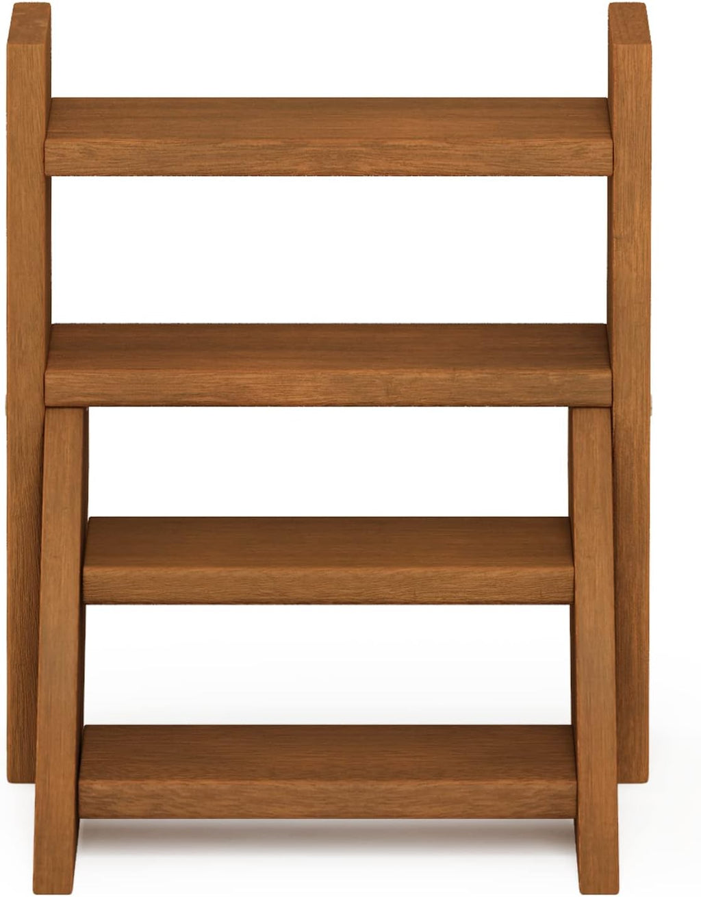 Outdoor 4-Tier Ladder Plant Stand, Meranti Wood