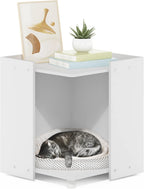 Peli 17" Square Cat Litter Box Enclosure, Americano