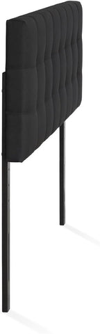Roanne Tufted Headboard, Queen, Black
