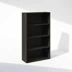 Simple Book Shelf, 4-Tier Bookshelf, Bookcase with Open Shelf, 9.4 x 23.6 x 41.7, for Living Room, Bedroom, Home Office, Espresso