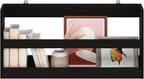Hermite Rectangular Floating Shelves for Wall, Black Espresso