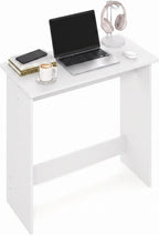GO GREEN Desk, 31.5" Wide Gaming Desk with 2 Side Shelves and Storage Bins, Computer Desk, Office Desk for Home Office, Study Room, Dorm, Bedroom, Black