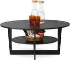 Oval Coffee Table, Walnut