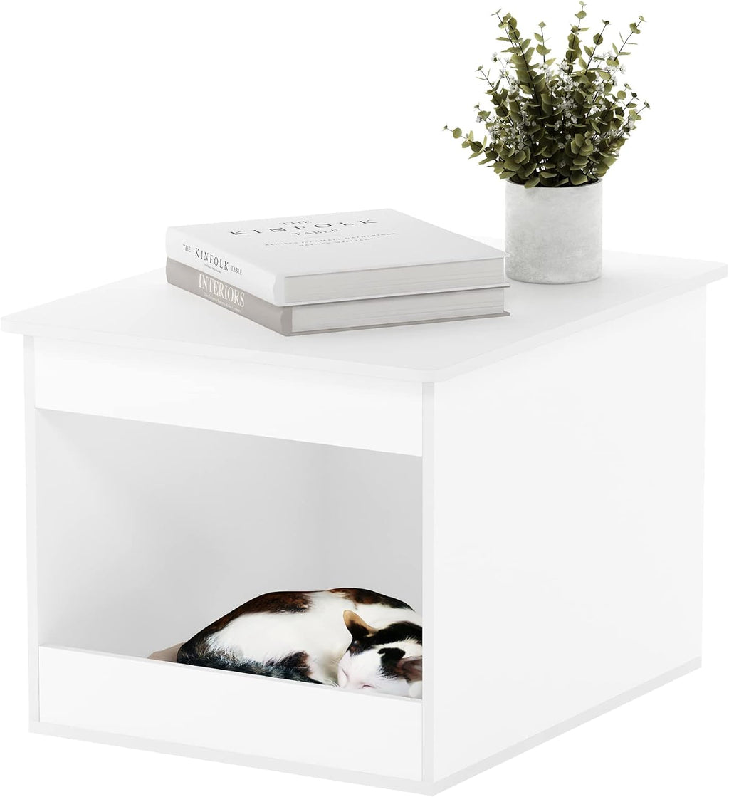 Peli Top Opening Litter Box Enclosure, Solid White