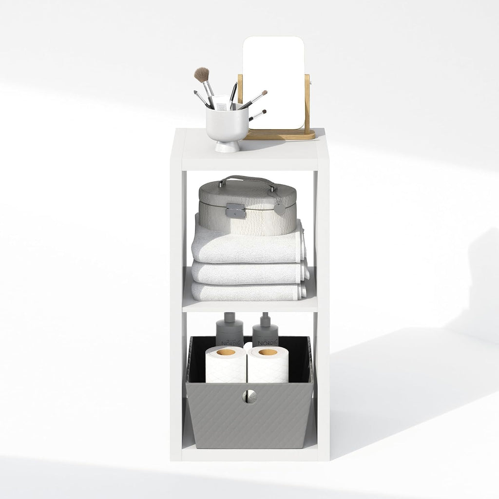 Cubic Extra Thick 2-Cube Closet Organizers and Storage, White