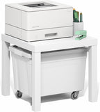 CLASSIC Modern Coffee Table, Printer Stand, White