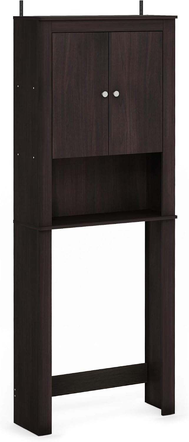 Indo Double Door Bath Cabinet, Espresso