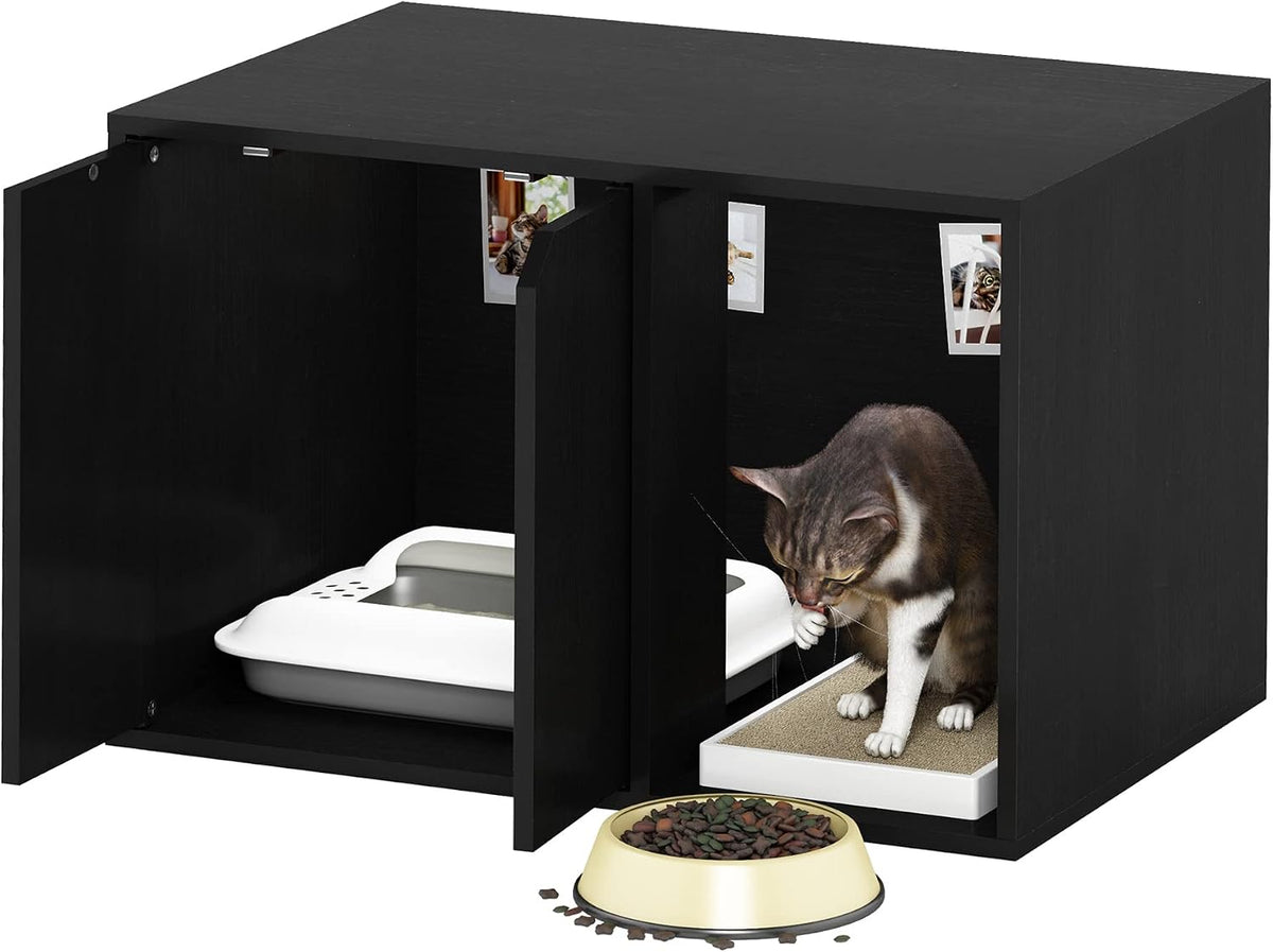 PELI 24" Wide Cat Litter Box Enclosure, Americano